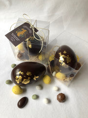 Dark Belgian and Gold Leaf Nest Box