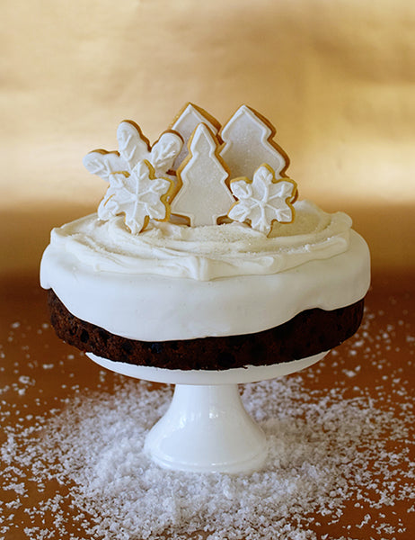 XLarge Snowflake Christmas Cake