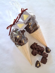 Dark Couverture Rocky Road with Chocolate Trees
