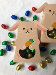 Bunny Box with Milk Chocolate Eggs