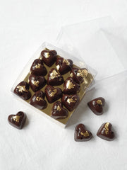 Kirsch Soaked Barberry Hearts in Dark Chocolate