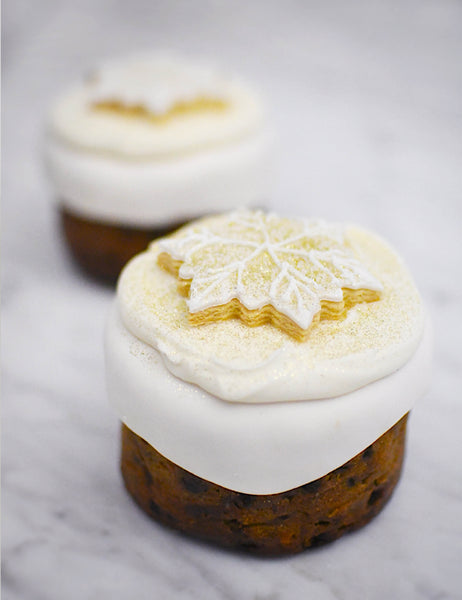 XSmall Snowflake Christmas Cake